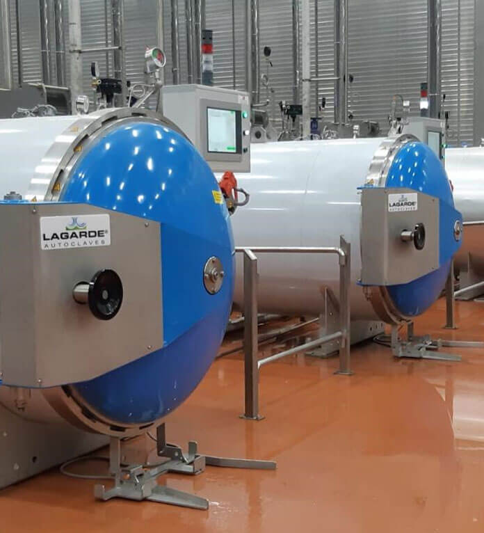 Autoclaves pour l'industrie agroalimentaire